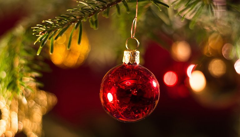 Julgranskula i gran